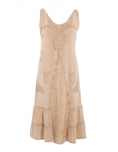 Viscose Sw Strapless Dress