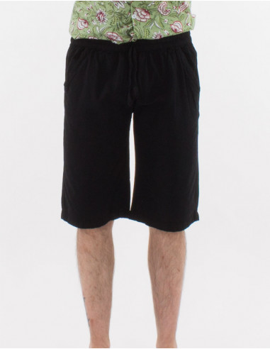 Cotton sw bermuda and elastic belt