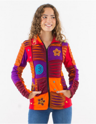 Knitted cotton pw jacket