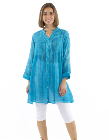Cotton plain tunic