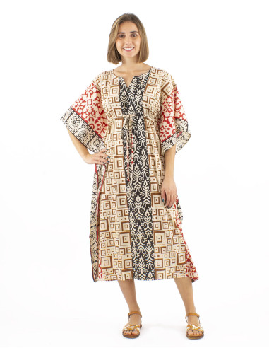 Cotton kaftan dress 115cm